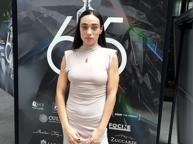 Natalia Solin, actriz nominada por la pelcula HUESERA